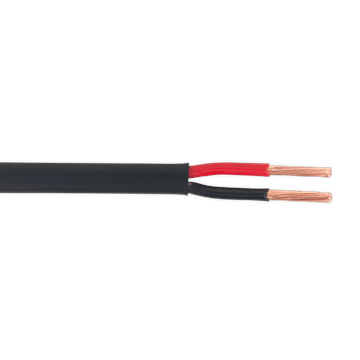 Automotive Cable Thin Wall Flat Twin 2 x 2mm² 28/0.30mm 30m Black