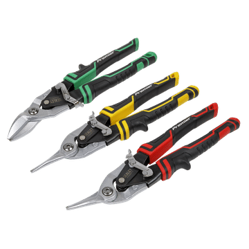 High Leverage Aviation Tin Snip Set 3pc