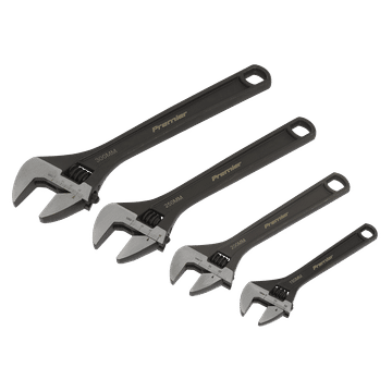 Adjustable Wrench Set 4pc