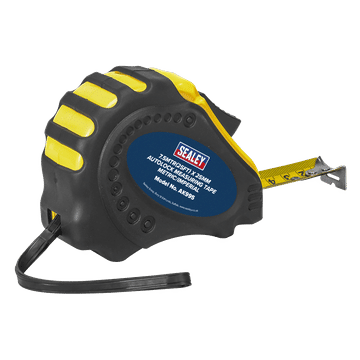 Auto Lock Tape Measure 7.5m(25ft) x 25mm - Metric/Imperial