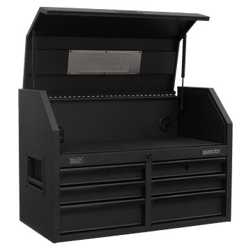 Topchest 6 Drawer 910mm with Soft Close Drawers & Power Strip