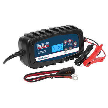 Compact Auto Smart Charger & Maintainer 6.5A 6/12V