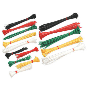 Cable Tie Assortment Pack of 375