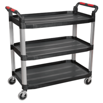 Workshop Trolley 3-Level Composite - 3 Wall