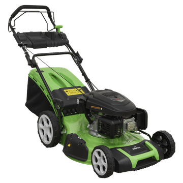 Dellonda Self Propelled Petrol Lawnmower Grass Cutter with Height Adjustment & Grass Bag 171cc