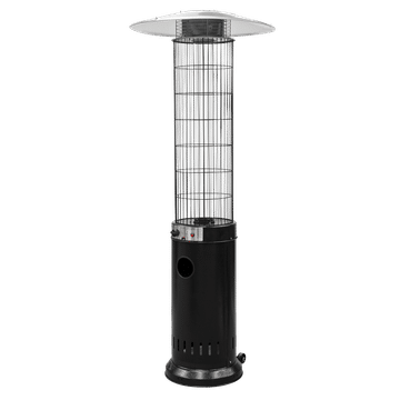 Dellonda Gas Patio Heater 13kW for Commercial & Domestic Use, Black