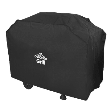 Black PVC Cover for BBQs, Water-Resistant 1150 x 920mm