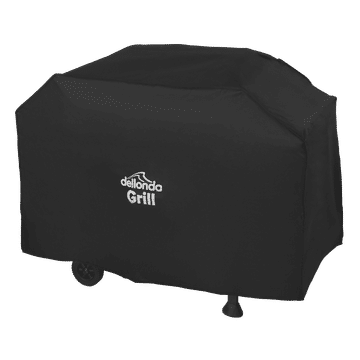 Black PVC Cover for BBQs, Water-Resistant 1325 x 1130mm