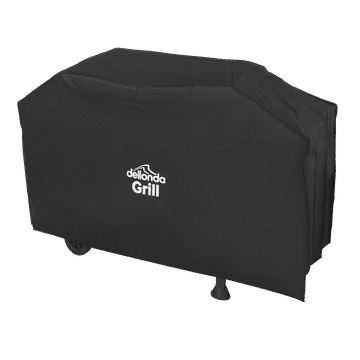 Black PVC Cover for BBQs, Water-Resistant 1370 x 920mm