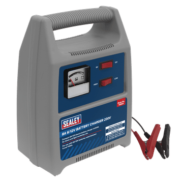 Battery Charger 8A 6/12V 230V