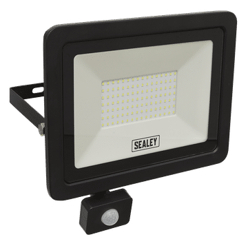 Extra-Slim Floodlight with PIR Sensor 100W SMD LED