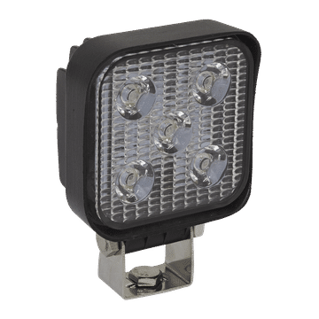 Mini Square Worklight with Mounting Bracket 15W SMD LED