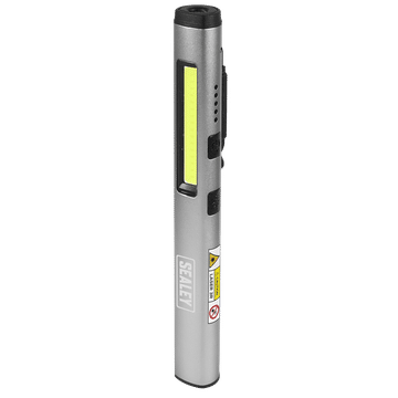 Penlight Torch with UV 5W COB & 3W SMD LED with Laser Pointer Rechargeable