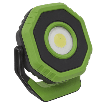 Rechargeable Pocket Floodlight with Magnet 360° 7W COB LED - Green