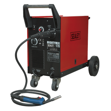 Professional Gas/No-Gas MIG Welder 170A with Euro Torch