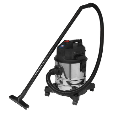 Vacuum Cleaner (Low Noise) Wet & Dry 20L 1000W/230V