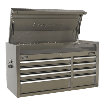 Topchest 8 Drawer 1055mm Stainless Steel Heavy-Duty