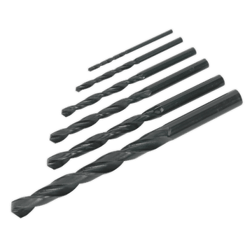 HSS Drill Bit Set 6pc DIN 338