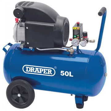 Direct Drive Oiled Air Compressor, 50L, 1.5kW