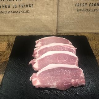 Boneless Pork Loin Steaks 4 x 4oz