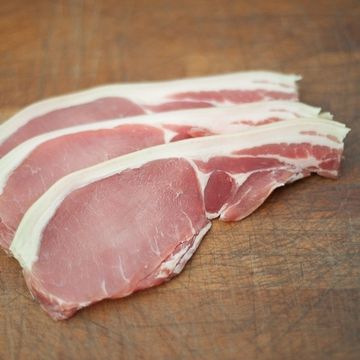 Unsmoked Prime Back Bacon - 400g