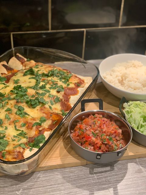 Chicken Enchiladas