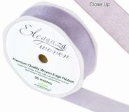 25mm Woven Ribbon Lavender No.45 - Ribbons