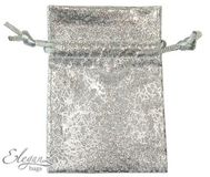Eleganza bags 7cm x 10cm (10pcs) Silver Bullion - Gift Boxes / Bags