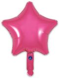 Oaktree 9inch Pink Star (Flat) - Foil Balloons