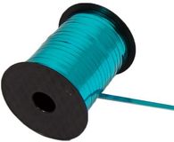 Eleganza Poly Curling Ribbon Metallic 5mm x250yds Caribbean Blue - Ribbons