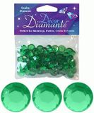 Décor Diamanté™ 12mm 28g bag, Emerald - Accessories
