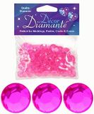 Décor Diamanté™ 12mm 28g bag, Hot Pink - Accessories
