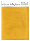 Eleganza Tulle Finesse 3m x 3m 1pc bag Gold No.35 - Organza / Fabric