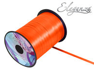 Eleganza Poly Curling Ribbon 5mm x500yds No.04 Orange - Ribbons