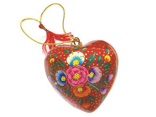 Fairtrade Christmas Decoration Heart