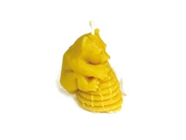 Beeswax Candle - Bear