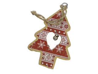 Fairtrade Wooden Tree Decoration