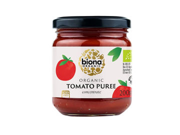 Organic Tomato Puree in jar