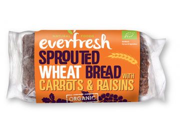 Carrot & Raisin Sprouted Wheat Bread