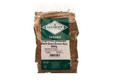 Organic Short Grain Brown Rice 500g