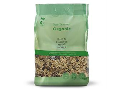 Organic Fruit & Hazelnut Muesli