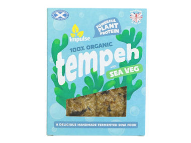 Tempeh with sea vegetables