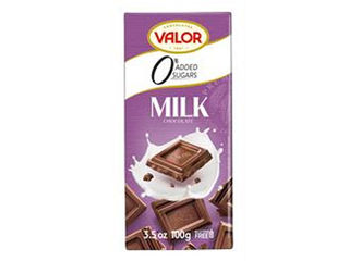 0% added sugar Milk Chocolate Bar