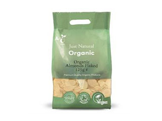 Flaked Almonds Organic 125g