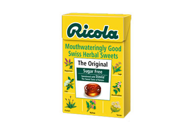 Buy Online Ricola Swiss herbs sweets 250 gr - Belgian Shop - Delive