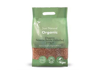 Sesame Seeds Unhulled Organic 250g