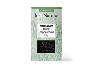 Black Peppercorns - Organic