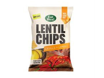 Eat Real Lentil Chips Chilli & Lemon