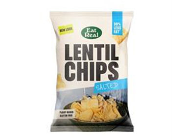 Eat Real Lentil Chips + Salted