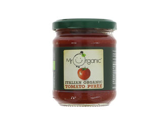 Organic Tomato Puree in jar